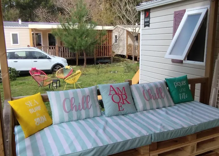 Mobil 6-8p 3ch 2sb Clim Campingplatz *